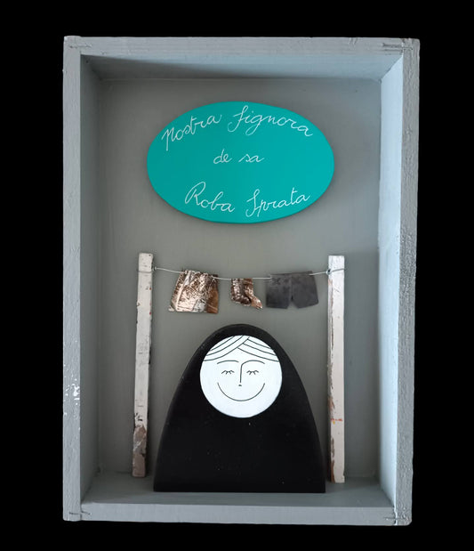 Quadro Nostra Signora de sa Roba Sprata (cm 19x26)